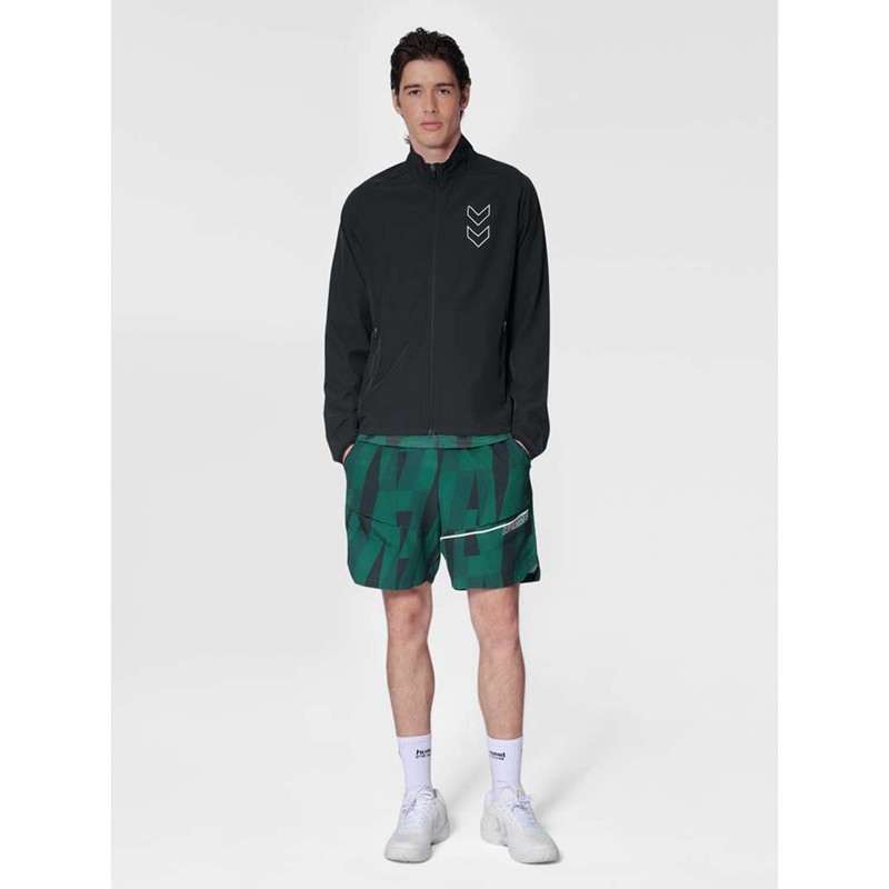 Short Hummel Court Aop Pocket Homme Vert | 691717-888