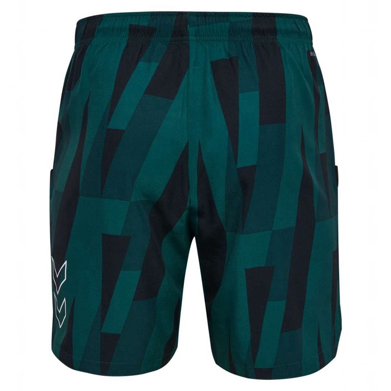 Short Hummel Court Aop Pocket Homme Vert | 691717-888