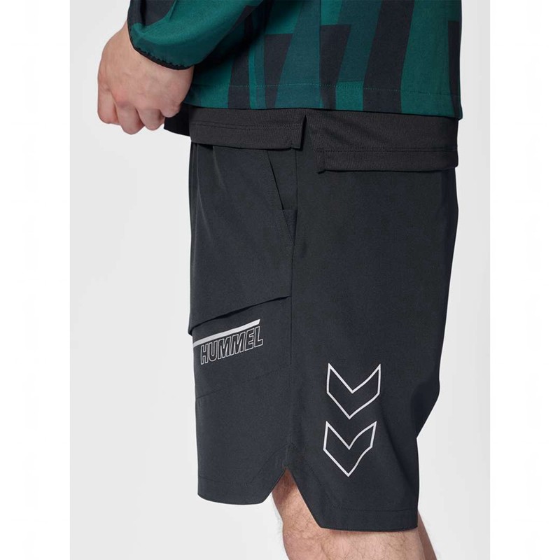 Short Hummel Court Pocket Homme Noir | 583212-972