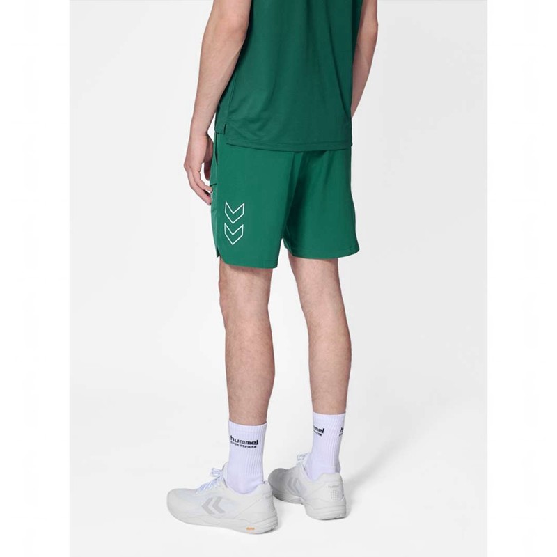 Short Hummel Court Pocket Homme Vert | 760207-163