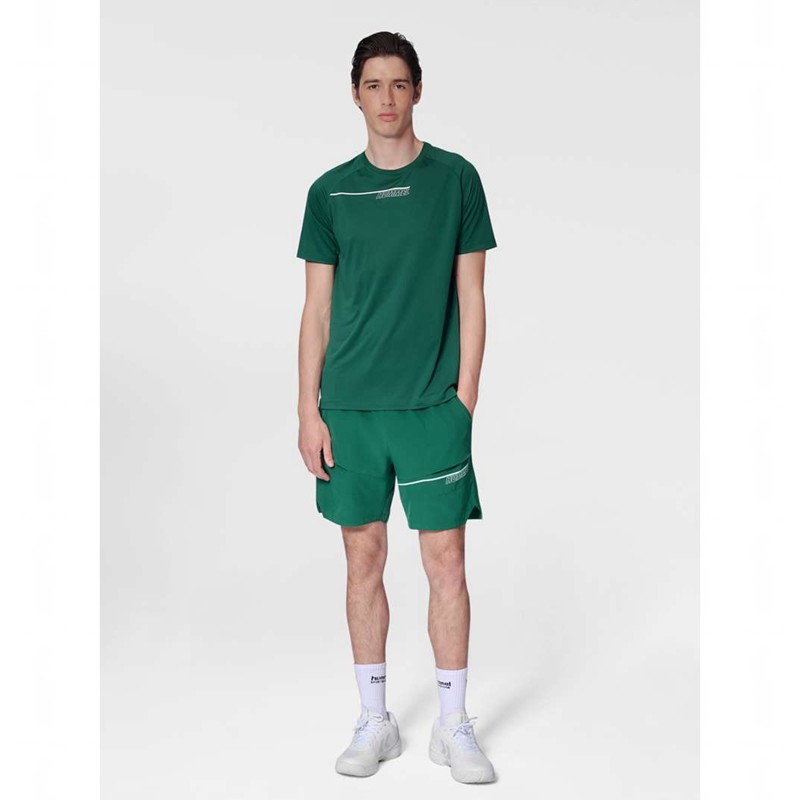 Short Hummel Court Pocket Homme Vert | 760207-163