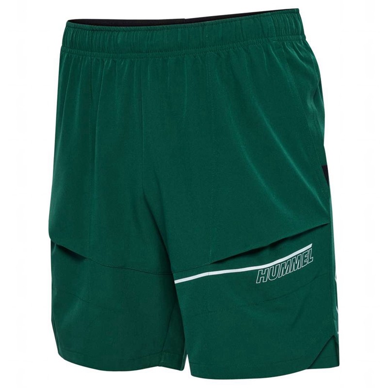Short Hummel Court Pocket Homme Vert | 760207-163