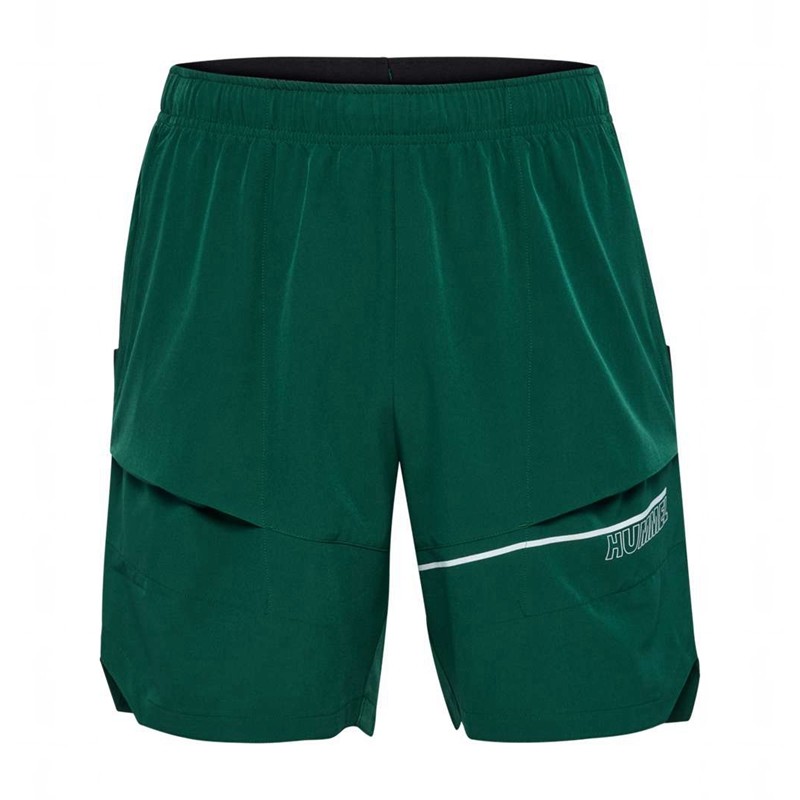 Short Hummel Court Pocket Homme Vert | 760207-163