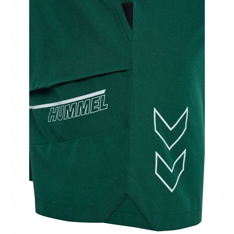 Short Hummel Court Pocket Homme Vert | 760207-163