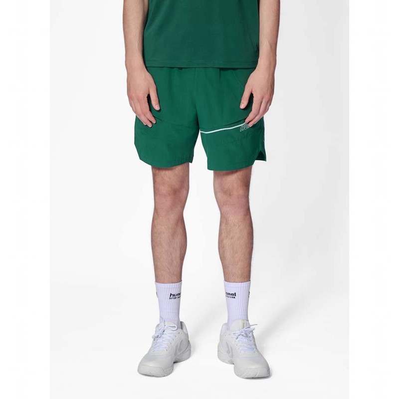 Short Hummel Court Pocket Homme Vert | 760207-163