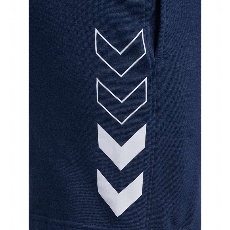 Short Hummel Elemental Cotton Homme Bleu Marine | 112633-544