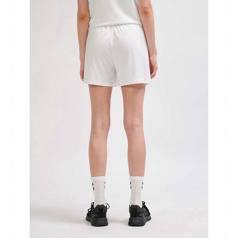 Short Hummel Essential Femme Blanche | 225396-391