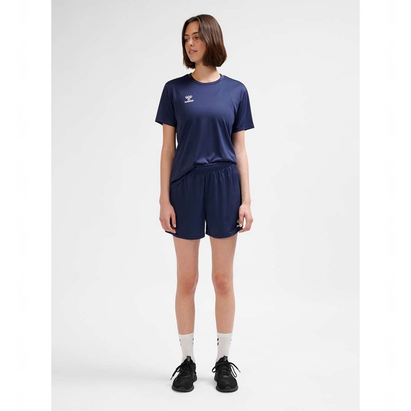 Short Hummel Essential Femme Bleu Marine | 746560-132