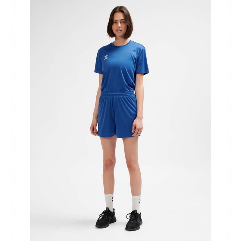 Short Hummel Essential Femme Bleu | 931043-774