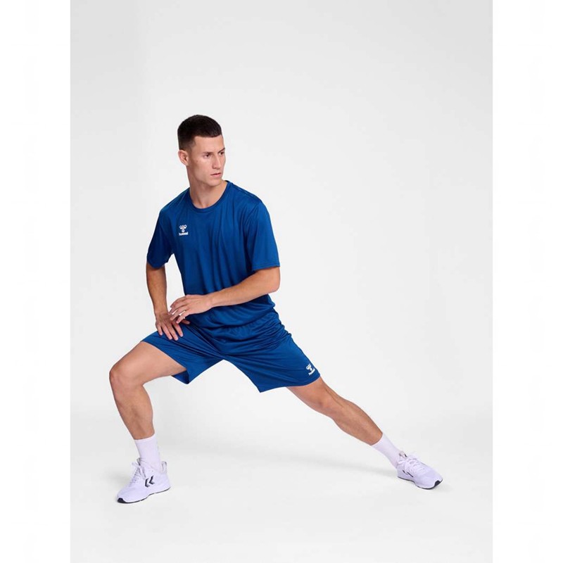 Short Hummel Essential Homme Bleu | 644119-631