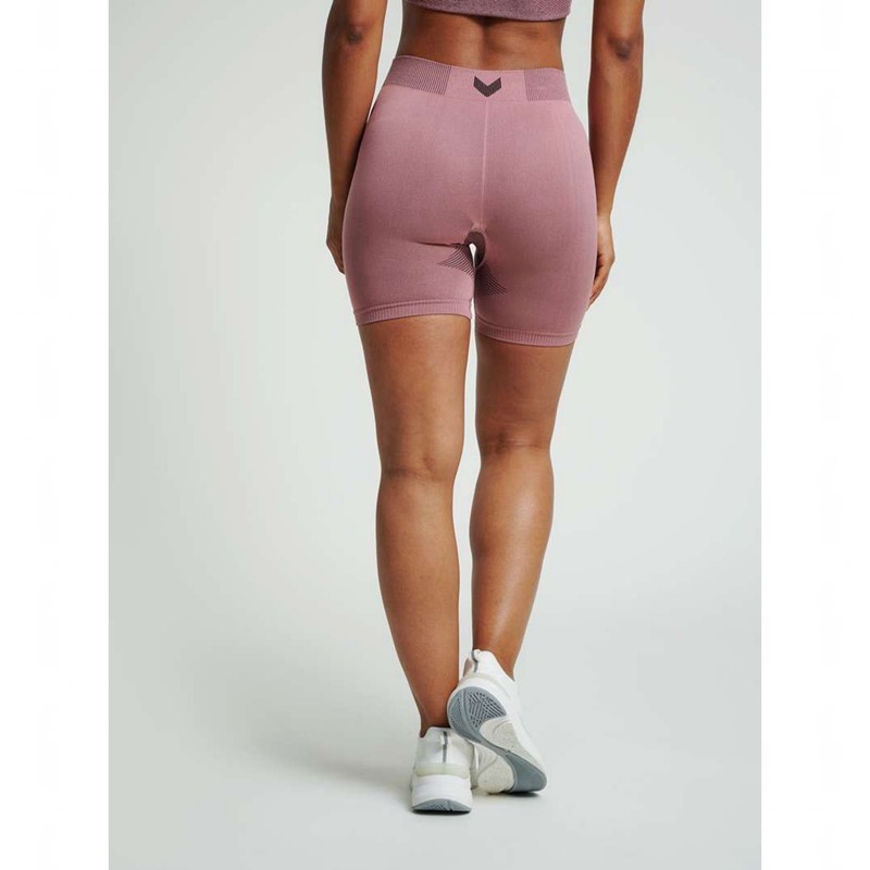 Short Hummel First Seamless Tr Sht Tigh W Femme Rose | 240231-180