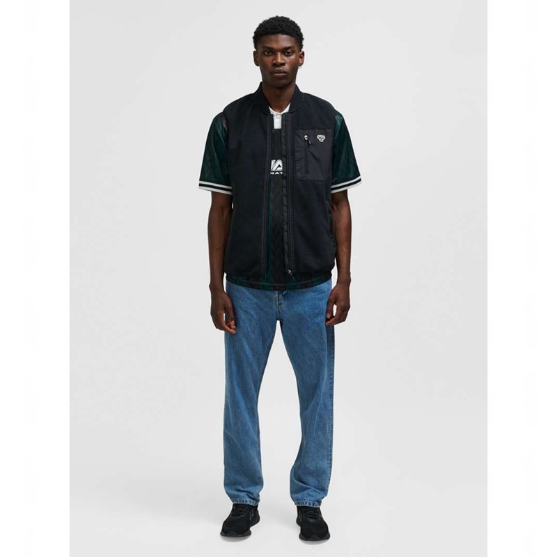 Short Hummel Fleece Bee Homme Noir | 866394-002