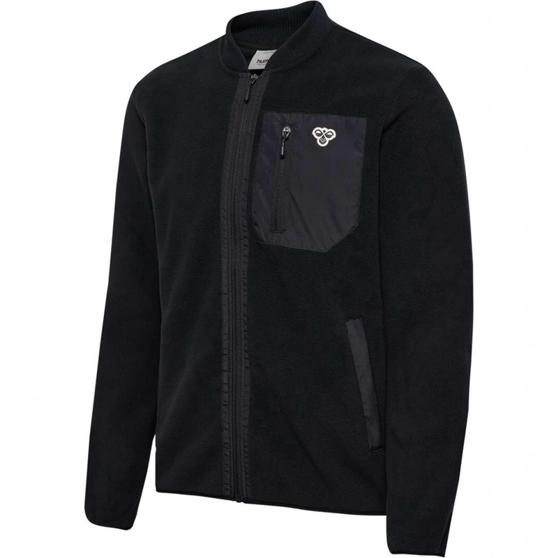 Short Hummel Fleece Zip Bee Femme Noir | 986552-097