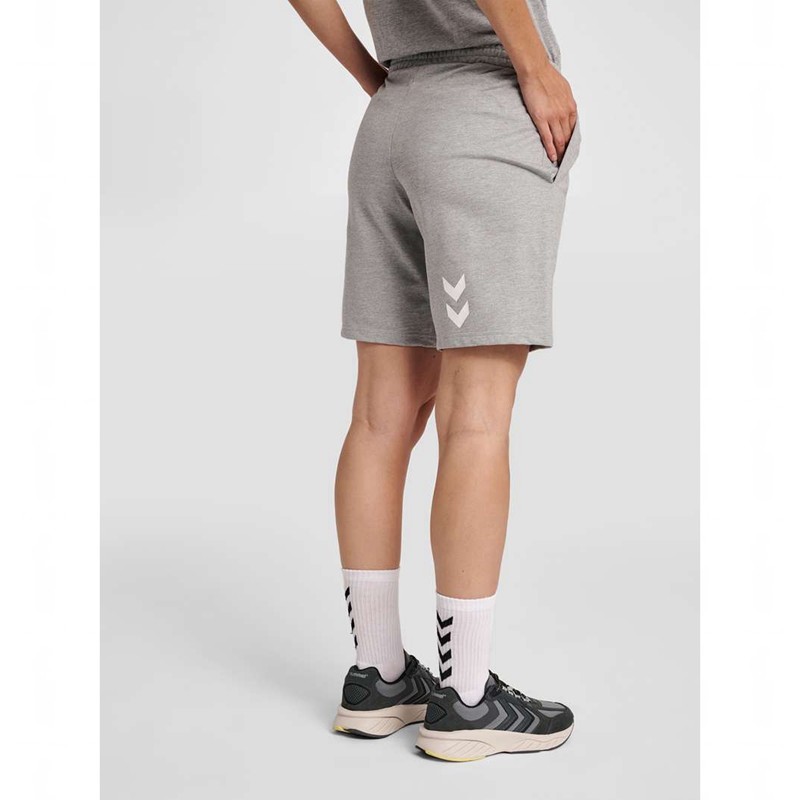 Short Hummel Go Cotton Bermuda Femme Grise | 525154-185