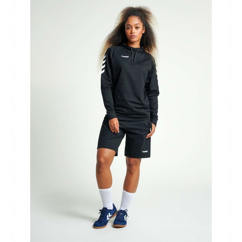 Short Hummel Go Cotton Bermuda Femme Noir | 829885-237