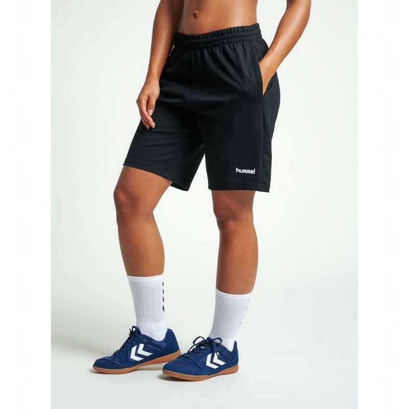 Short Hummel Go Cotton Bermuda Femme Noir | 829885-237