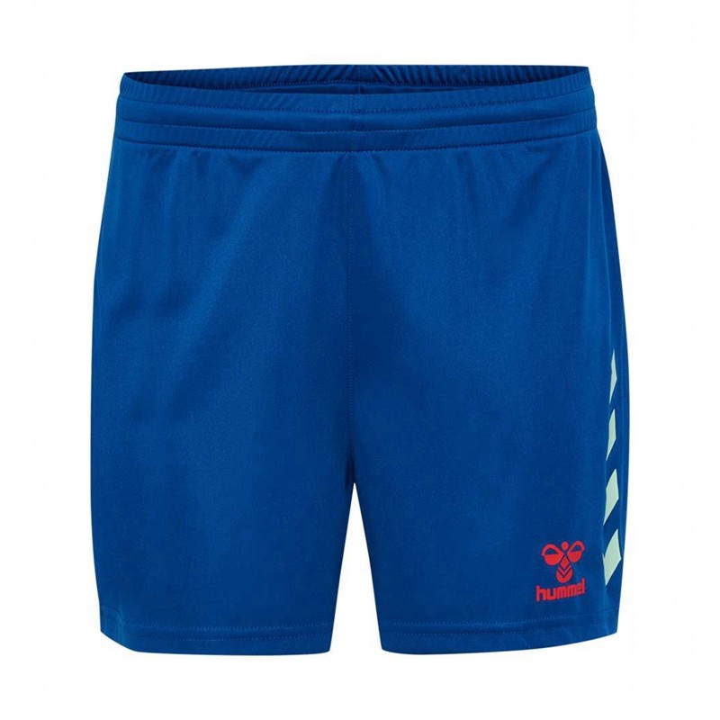 Short Hummel Graphic Universe Femme Bleu | 923011-841