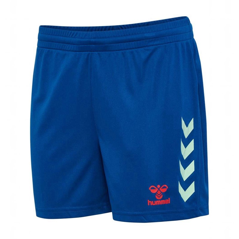 Short Hummel Graphic Universe Femme Bleu | 923011-841