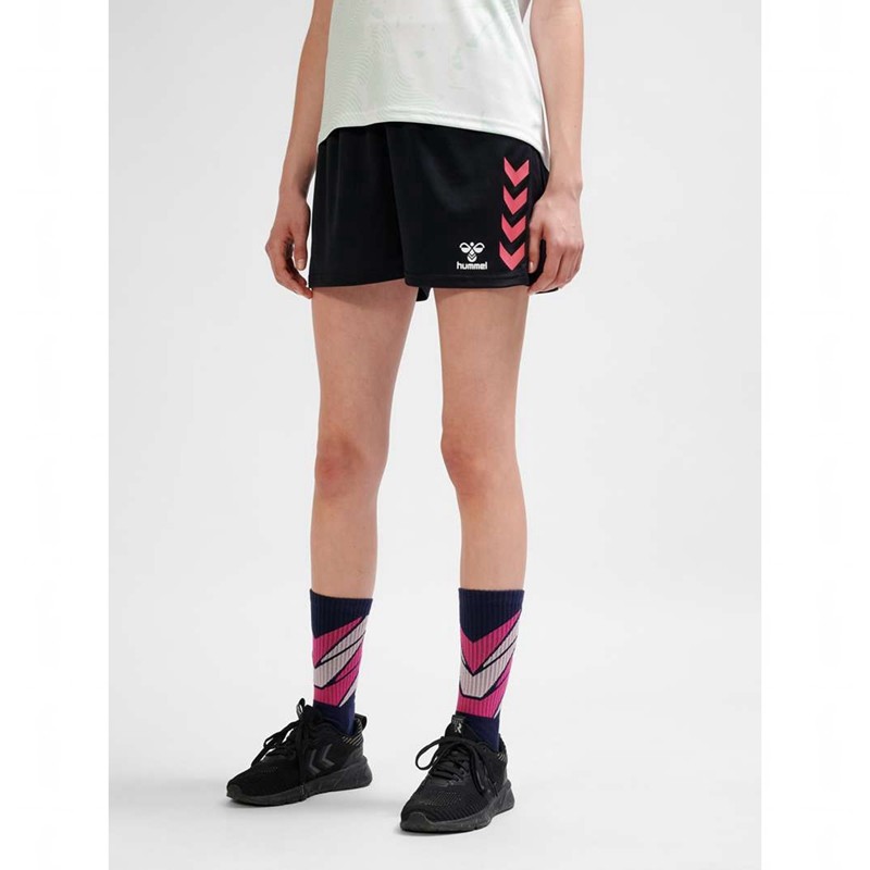 Short Hummel Graphic Universe Femme Noir | 393268-351