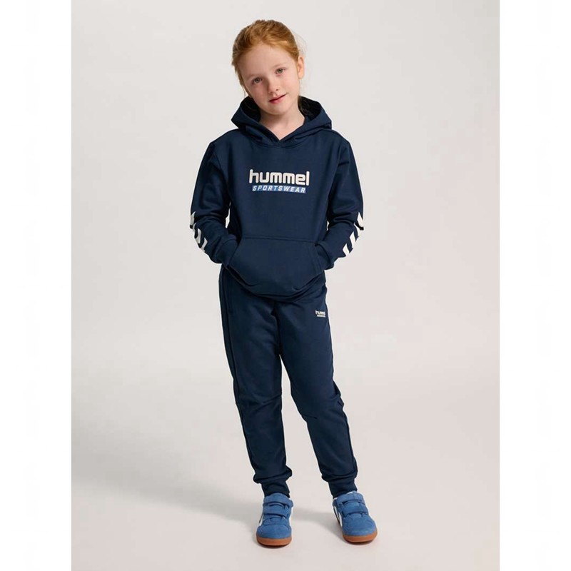 Short Hummel Jr Logo Enfant Bleu Marine | 857051-071