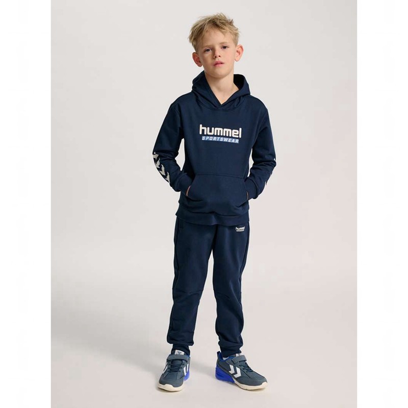 Short Hummel Jr Logo Enfant Bleu Marine | 857051-071