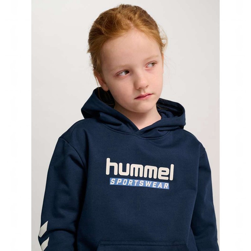 Short Hummel Jr Logo Enfant Bleu Marine | 857051-071
