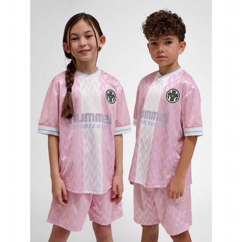 Short Hummel Jr Loose Fb Jersey S/S Enfant Rose | 978281-273