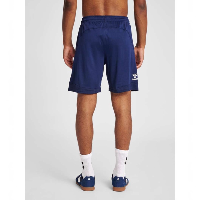 Short Hummel Lead Poly Homme Bleu Marine | 610759-315