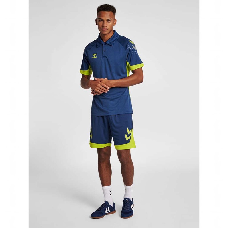 Short Hummel Lead Poly Homme Bleu Marine | 028999-256