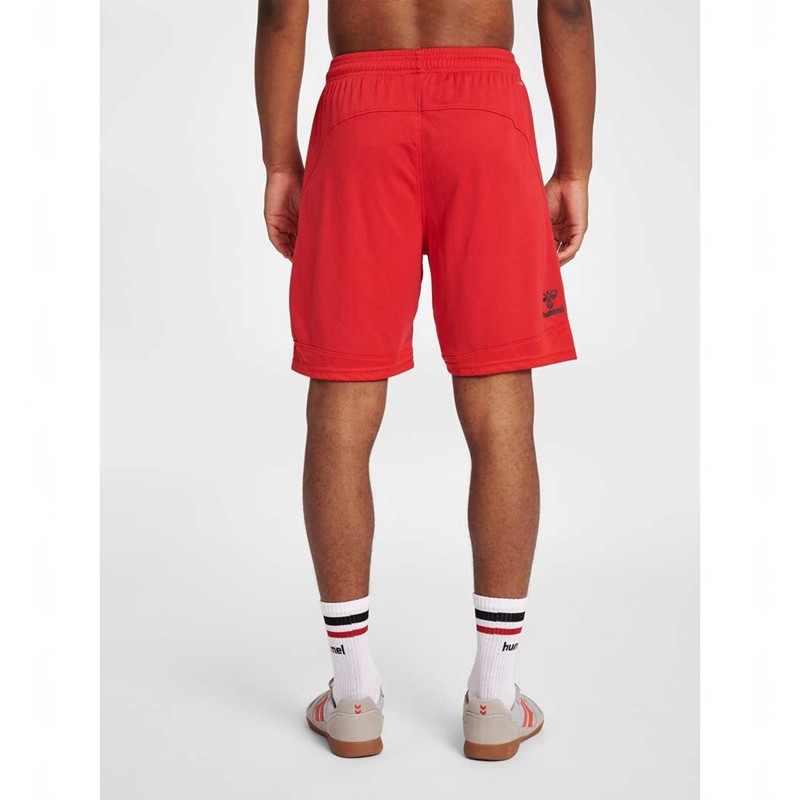 Short Hummel Lead Poly Homme Rouge | 367113-365