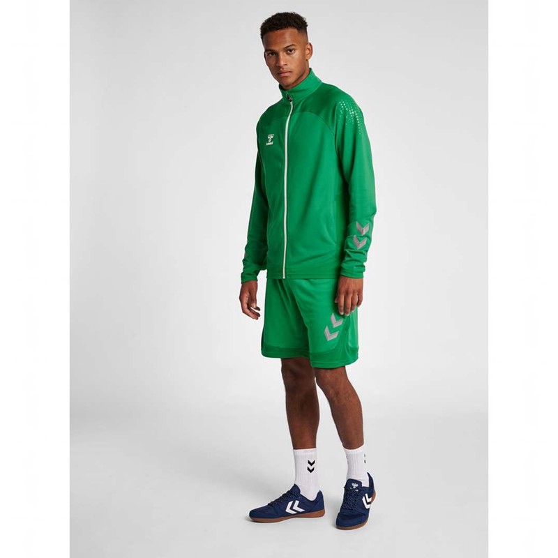 Short Hummel Lead Poly Homme Vert | 846981-005