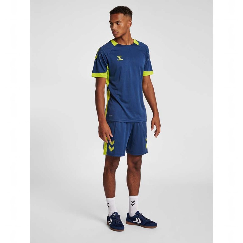 Short Hummel Lead Trainer Homme Bleu Marine | 644154-976