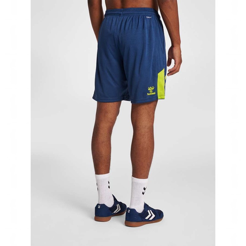 Short Hummel Lead Trainer Homme Bleu Marine | 644154-976