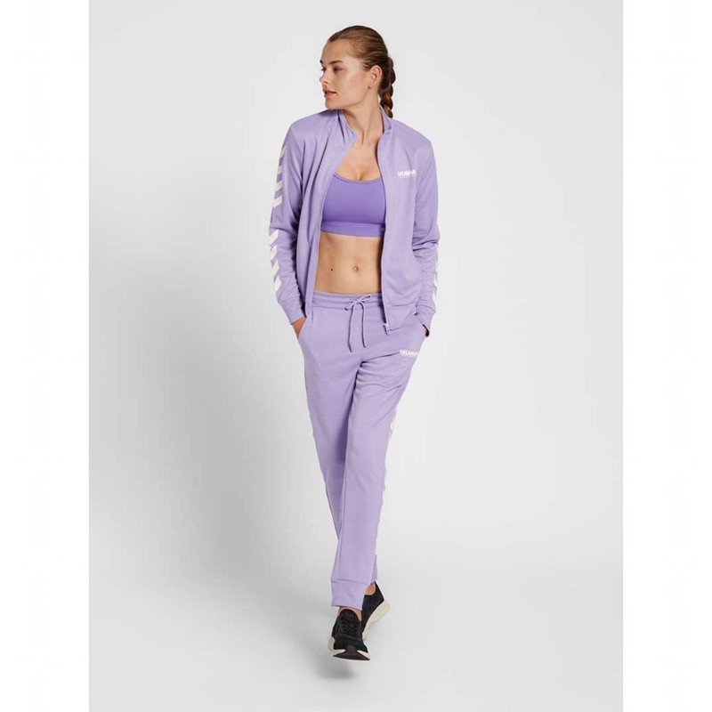 Short Hummel Legacy Poly Zip Femme Lavande | 302366-131