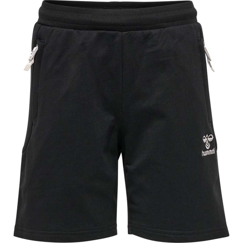 Short Hummel Move Grid Cotton Enfant Noir | 193712-558