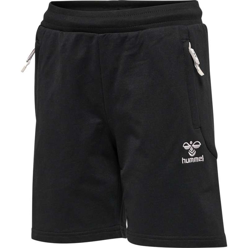 Short Hummel Move Grid Cotton Enfant Noir | 193712-558