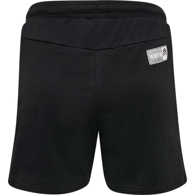 Short Hummel Move Grid Cotton Femme Noir | 987944-949