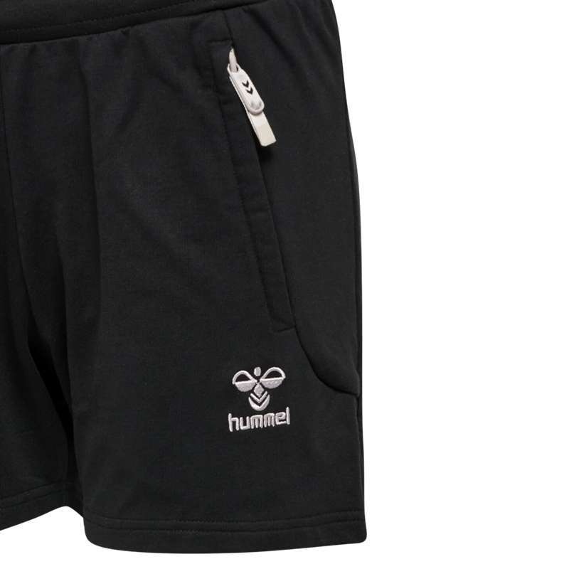 Short Hummel Move Grid Cotton Femme Noir | 987944-949