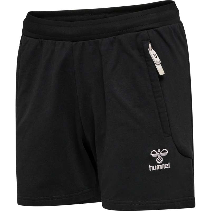 Short Hummel Move Grid Cotton Femme Noir | 987944-949