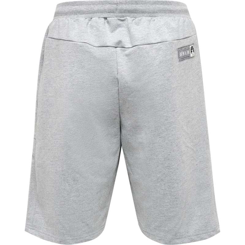 Short Hummel Move Grid Cotton Homme Grise | 852158-956