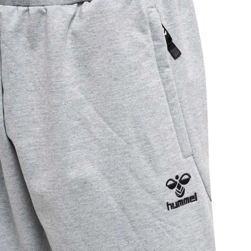 Short Hummel Move Grid Cotton Homme Grise | 852158-956