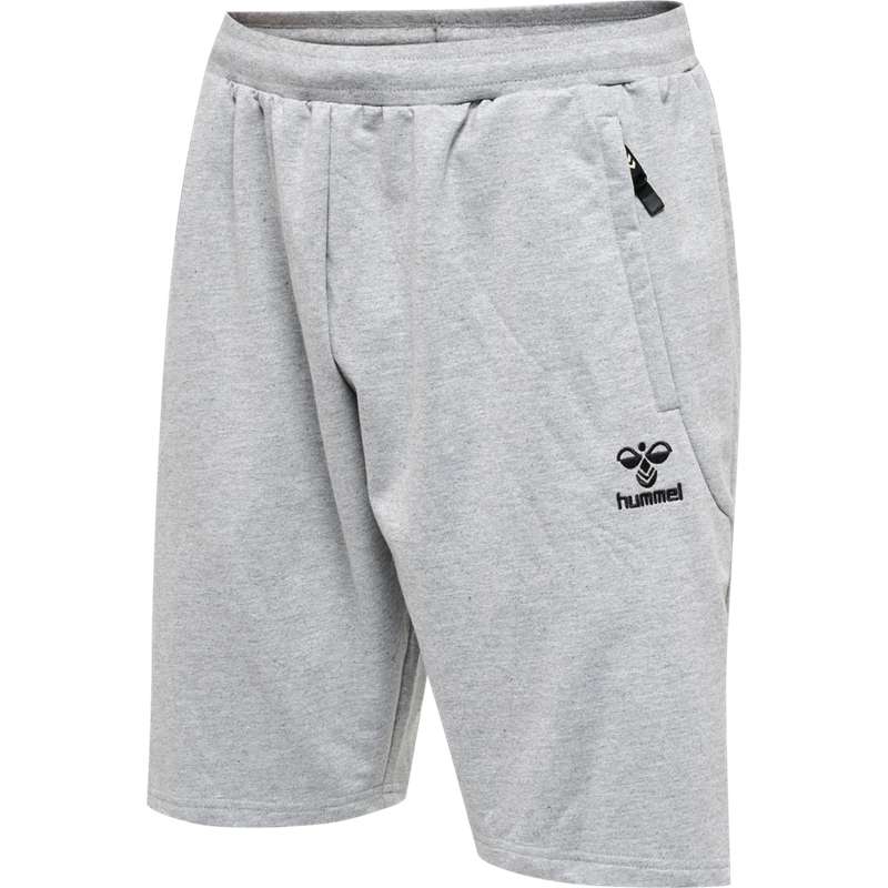 Short Hummel Move Grid Cotton Homme Grise | 852158-956