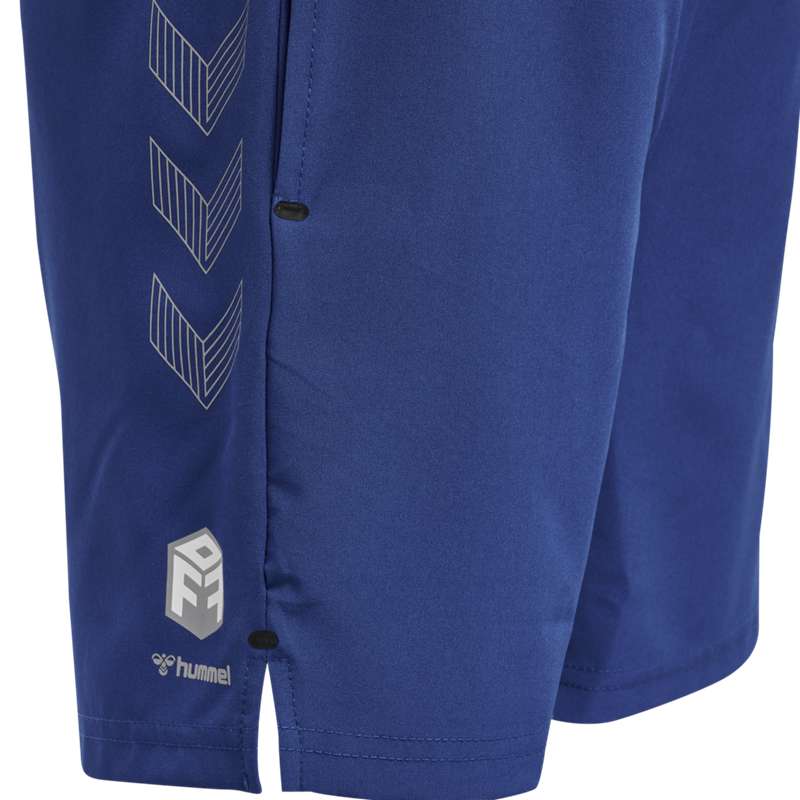 Short Hummel Move Grid Woven Enfant Bleu | 006853-717