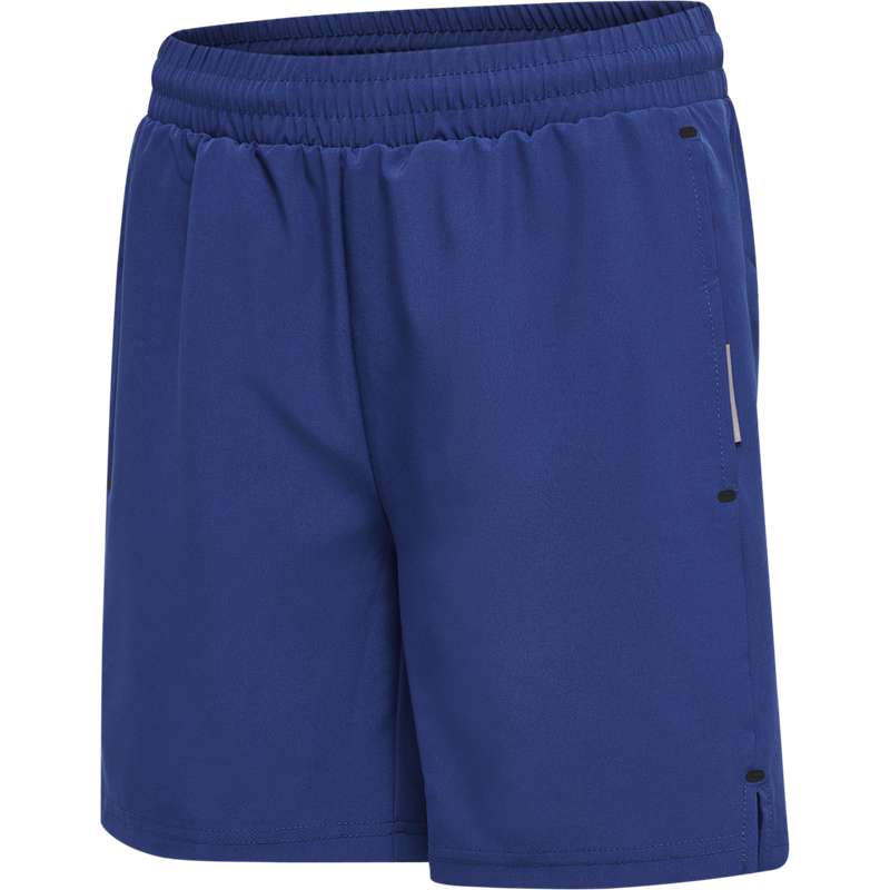 Short Hummel Move Grid Woven Enfant Bleu | 006853-717