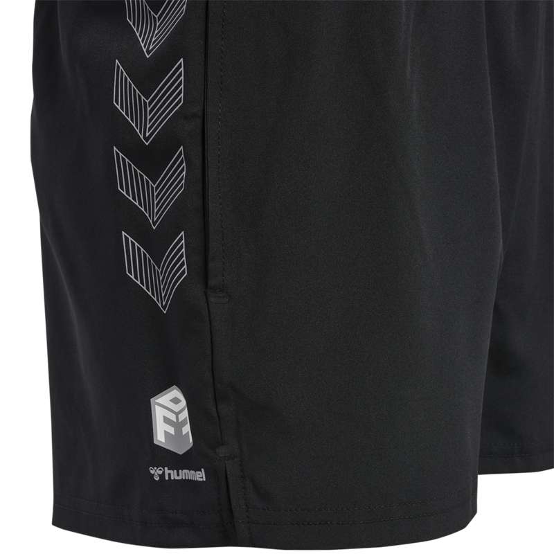 Short Hummel Move Grid Woven Femme Noir | 590316-404