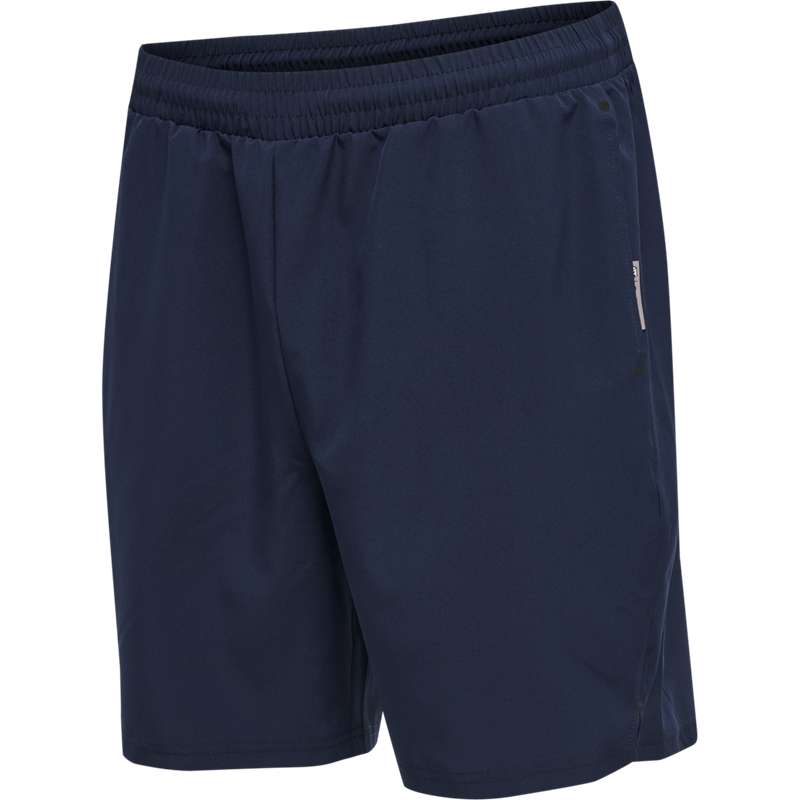 Short Hummel Move Grid Woven Homme Bleu Marine | 779425-680
