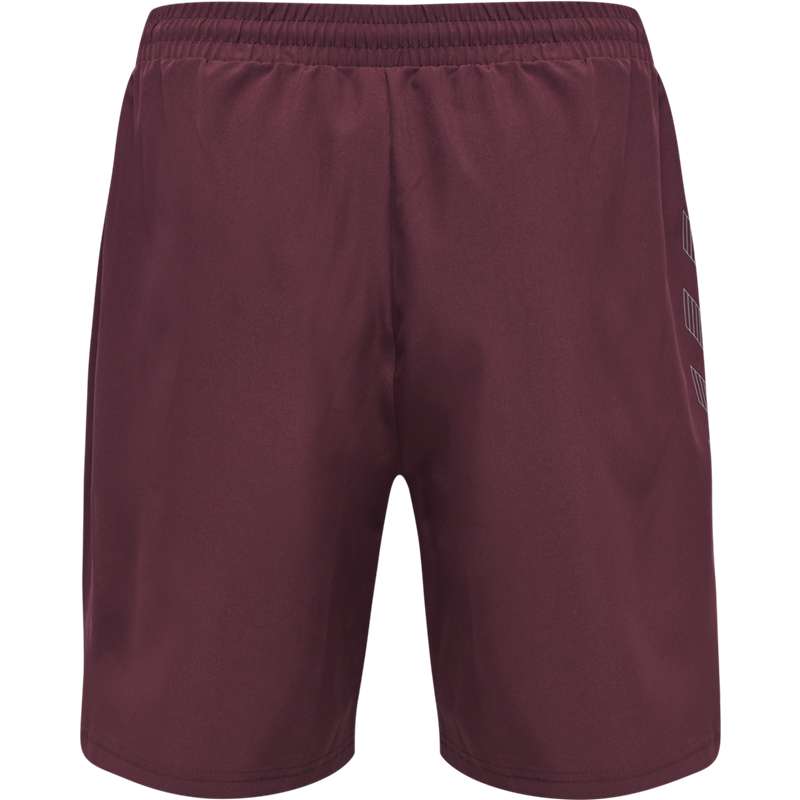 Short Hummel Move Grid Woven Homme Bordeaux | 662384-431