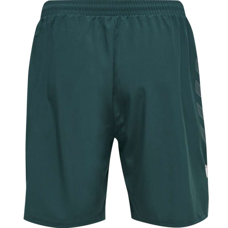 Short Hummel Move Grid Woven Homme Vert | 235049-910
