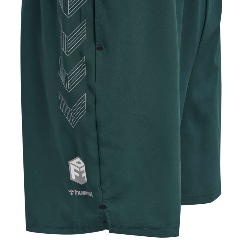 Short Hummel Move Grid Woven Homme Vert | 235049-910