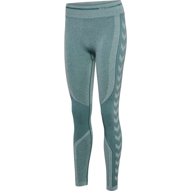 Short Hummel Mt Lulu Seamless Scrunch Femme Bleu | 390044-129